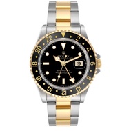 Rolex Rolex GMT Master II (Reference 16713LN). A yellow gold and stainless steel automatic wristwatc