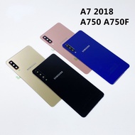 Sunsung Galaxy A7 2018 A750 SM-A750F A750FN A750GN-DS Back Glass Cover Battery Rear Door Case Housin