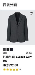 西裝外套日本UNIQLO購入