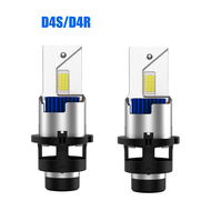 D2S D4S LED Headlight Bulbs 1:1 D1S D3S D8S HID Bulbs Xenon Lamp Canbus D2R D4R 30000LM Auto Turbo F