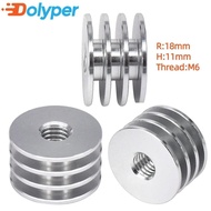 1-10pcs Aluminum Mini Heat Sink M6 Thread Throat DIY Hotend for 3D Reprap Printer Parts E3D MK8 J-he