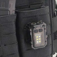 New EDC Flashlight Portable Mini Light Outdoor Camping Hiking Tools For Tactical Vest Molle System 2