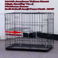 ♡ BMF ♡ PLATFORM BESAR Sangkar Kucing Besar 2 Kaki (BESI KUKUH) / 2 Feet Pet Cage / Arnab / Reban / 