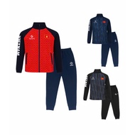 Newest model 2025 Vietnam team Set with 3 colors: black, charcoal blue and red, sizes from 50-92kg