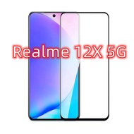 Realme 12X 5G Tempered Glass Full Version Glue 12X 5G RMX3997 Sticker