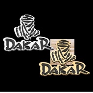 1X 3D Metal car sticker styling Dakar Rally Off-road SUV Emblem Badge Motorcycle Decals for Jeep Wra