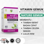 NATURE GEMOK - WEIGHT GAIN PILLS - MEDICINE TO ADD APPETITE - HELP INCREASE WEIGHT 5-10 KG IN 1 WEEK