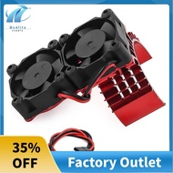 Cooling Fan Kit for RC Car Accessories 3650 3660 3670 Motor Fans 540 Upgrades