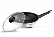 Tefal Emotion Wok+ Galss Lid Set 28cm