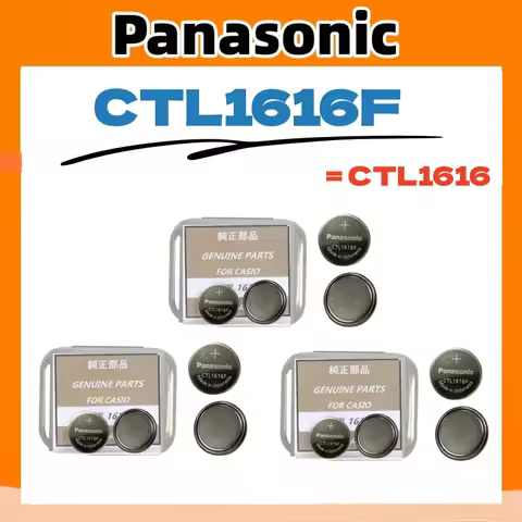 New Original Panasonic CTL1616 CTL1616F rechargeable battery For Casio Solar Watch