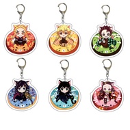 Acrylic Keychain Demon Slayer Demon Slayer