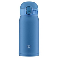 ZOJIRUSHI Water Bottle One Touch Stainless Steel Mug Seamless 0.36L Blue SM-WA36-AA [Direct From JAPAN]