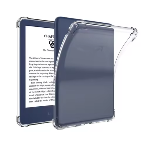 2024 Transparent Case for Kindle Paperwhite 12th Generation 7 Inches for Kindle Colorsoft Soft TPU C
