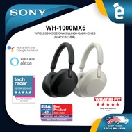 Sony WH-1000XM5 Noise-Canceling Wireless Over-Ear Headphones Black / Silver