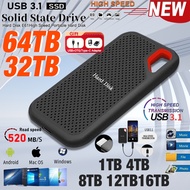 Ban đầu E61 xách tay 1TB Ổ cứng SSD 2TB SSD ngoài Type-C USB 3.1 m. 2 cho máy tính xách tay/máy tính