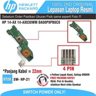 ET28 SW-HP-21 Laptop Power Switch hp 14-AX 14-AX030WM DA00P9PB6C0