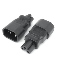 1PC Universal Power Adapter IEC 320 C14 To C5 Converter C5 C14 AC Socket 3 pin IEC320 C14 Connector