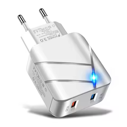 1PCS Travel Plug Block Dual Port American Standard European Standard Fast Charging Multi Port Fast C