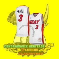 Mitchell & Ness Nba Miami Heat 2005-06 Dwyane Wade Hwc Swingman Jersey White Original