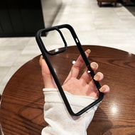 Ốp lưng X&M chính hãng TRONG SUỐT viền màu dành cho iPhone 15 Pro Max 14 Pro Max 14 13 Pro Max 12 Pr