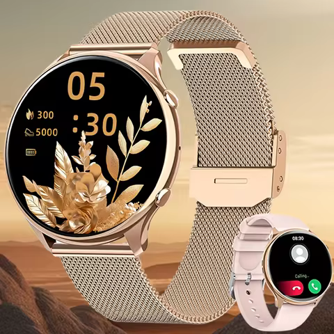 Women's Fitness Smartwatch with 1.39" Display Heart Rate Sleep Monitor Menstrual Cycle Tracker IP67 