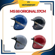 HELMET MS88 100% ori ( blue black white red)