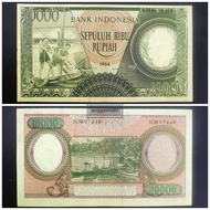 10000 Rupiah Pekerja III Hijau Tahun 1964