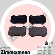 Mercedes Benz Front Brake Pad  ZIMMERMANN GERMANY W205 W205 Coupe 0084201720 25997 1 Pair