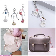 zebeaabb Y2K Star Shells Pearl Charm Hanging Pendant Y2K Phone Strap Keychain Accessories