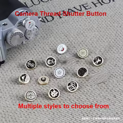 Camera Metal Shutter Button Suitable for Fuji XS10 XM5 XT4 XT5 XT30II XH2S XA7 X100V XT100 xt200 Can