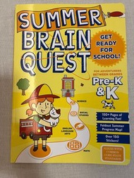 Summer Brain Quest Pre-K &amp; K 26週 面試 升小