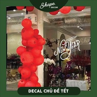 Glass Decal CNY 2025