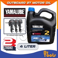 Mytools Yamaha Yamalube 4L Genuine Lubricant Oil 2-Stroke Outboard Motor 2T 4 Liter TC-W3 Made In Ja