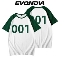 Squid Game Sportswear Role-Playing Costume Short Sleeve 456