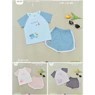 Chiuchiu brand short sleeve cotton baby clothes 6-36 months, baby clothes