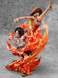 [快貨] MegaHouse POP MAX 路飛 艾斯 兄弟羈絆 海賊王 雕像 Luffy Ace One Piece Statue