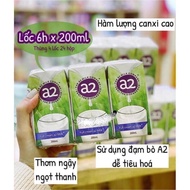 [Lot of 6 boxes] Australian A2 full cream fresh milk liquid 200ml