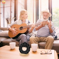 Metal Chord Wheel Easy to Use Melody Tool Practical Guitar Theory Wheel with Chord Poster and Wood S