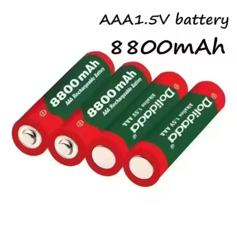 1.5V AAA Rechargeable Alkaline Battery Set 20 Pack 8800mAh with 4-Slot Charger