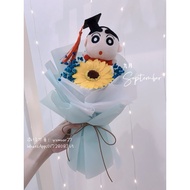 Crayon Shin-chan Graduation Bouquet 蜡笔小新毕业花束
