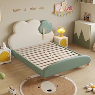 เตียง เตียงเด็ก เตียงหุ้มเมฆข้างเตียง Bed. Childrens bed. Mattress not included. princess bed.