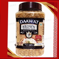 Daawat Brown Basmati Rice (1kg) in Resealable Bottle ..