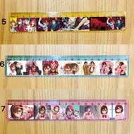 Dandadan Ayase Momo,Takakura Ken anime ruler 2 pieces / Dandadan Ayase Momo,Takakura Ken shaped rule