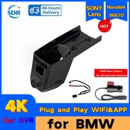 4K Wifi Car DVR Front and Rear Dash Cam for BMW X5 F15 X6 F16 X3 F25 X4 F26 X5M F85 X6M for BMW F86 
