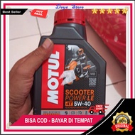 MESIN Motul Scooter Power LE 5W40 800 ml Synthetic FULL Matic Engine Oil Original High Quality NEW