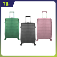 TIL Suitcase กระเป๋าเดินทาง กระเป๋าเดินทางล้อลาก วัสดุ PP ขนาด 20/24 นิ้ว