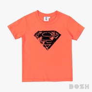 DOSH BOYS T-SHIRTS SUPERMAN เสื้อยืดคอกลมเด็กชาย PWSBT5006-OR (4-12)