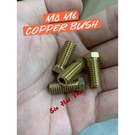 M6 M8 8716 638 Copper Bush 1Pcs