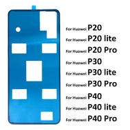 2Pcs/Lot For Huawei P30 Lite P10 Lite P20 Pro P20 Lite P40 Pro P30 Pro Back Battery Cover Door Stick