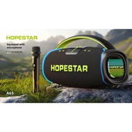 Hopestar A65 Portable Bluetooth Speaker with Handle & Wireless Mic – 300W Powerful Waterproof Outdoo